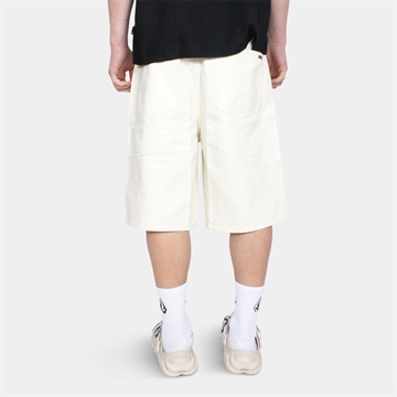 Volcom Billow Denim Shorts 22 Dirty White